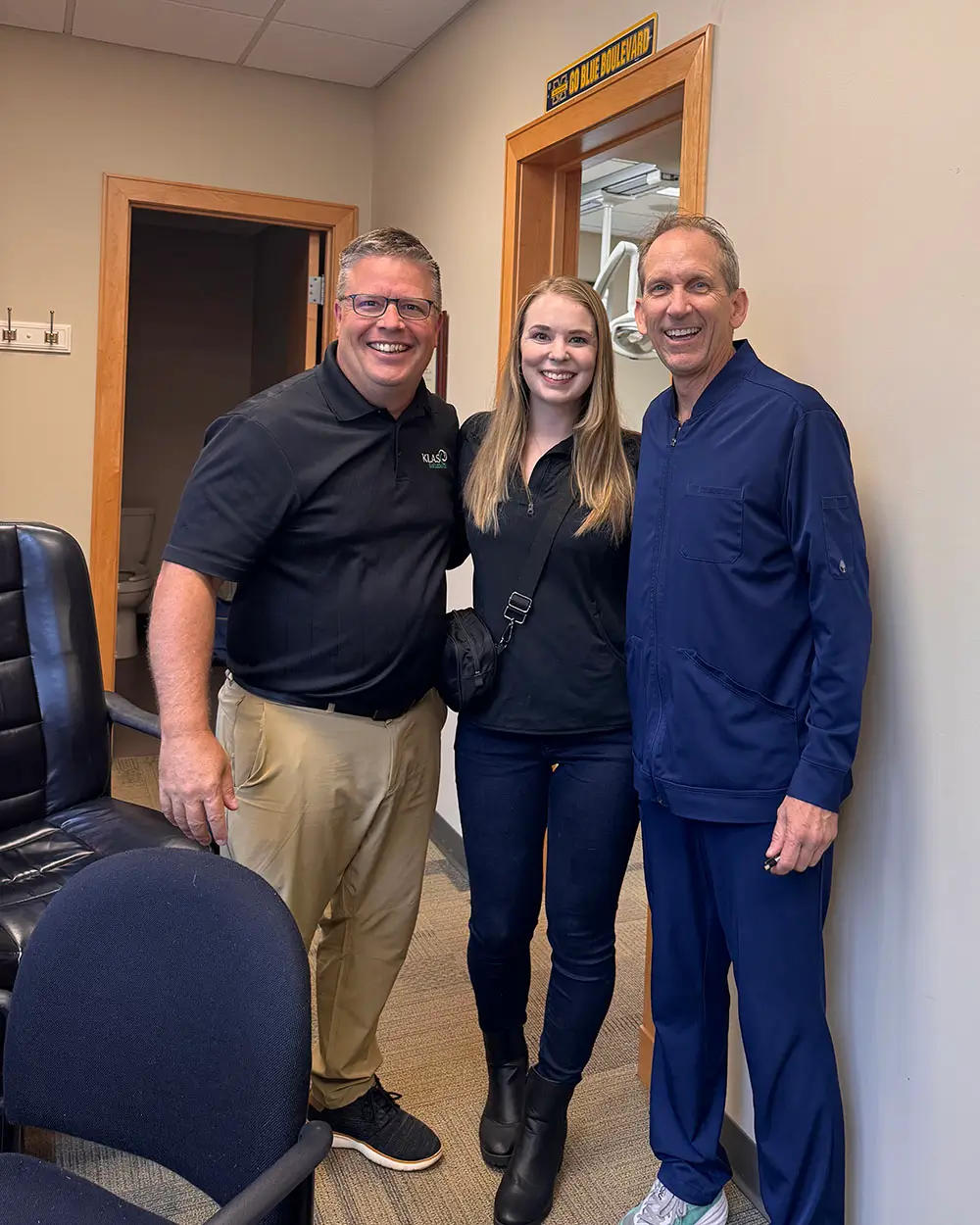 Pat Gadola, the practice seller, with KLAS after his completed transition